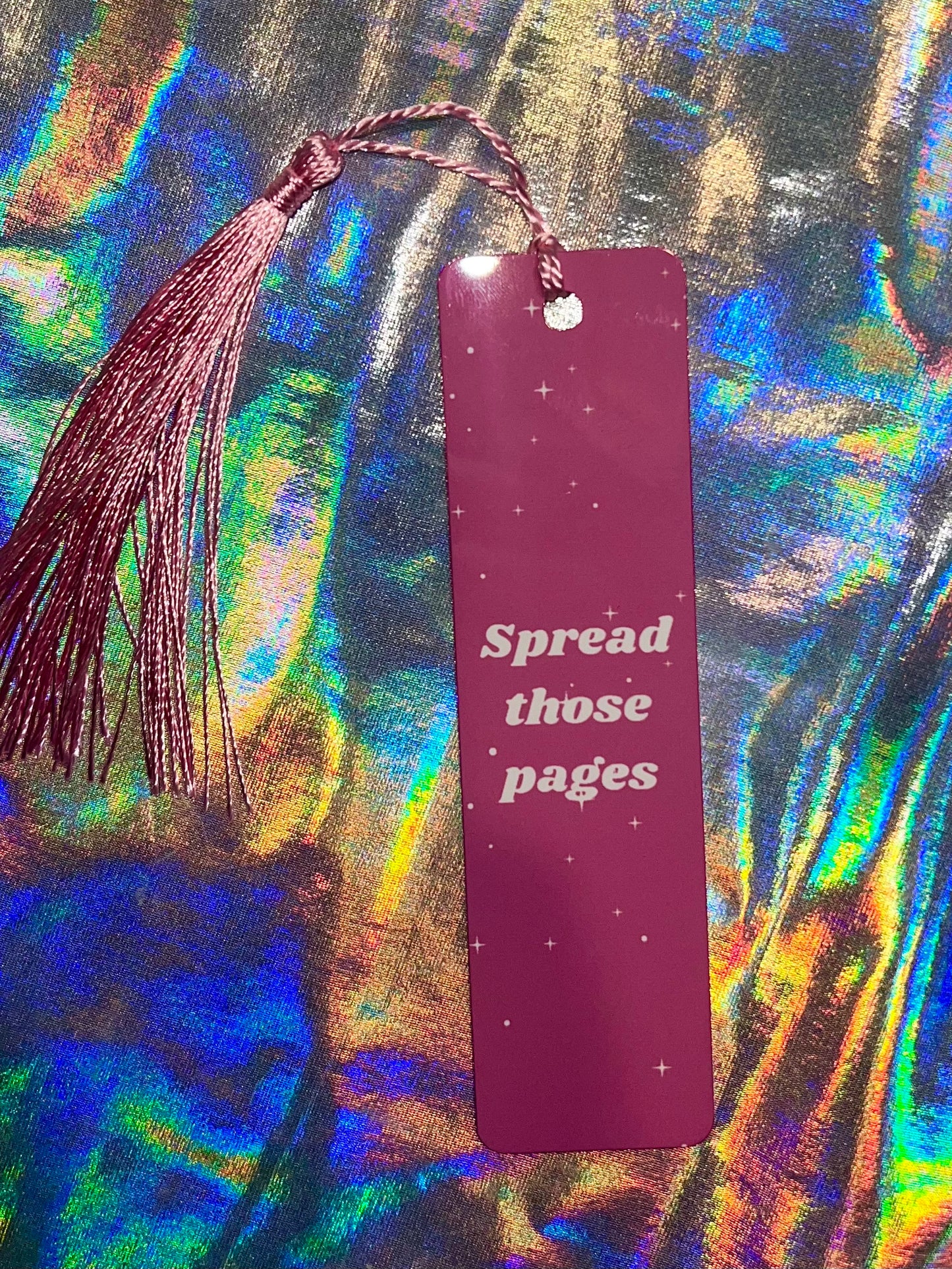 Spread Those Pages Funny Bookmark