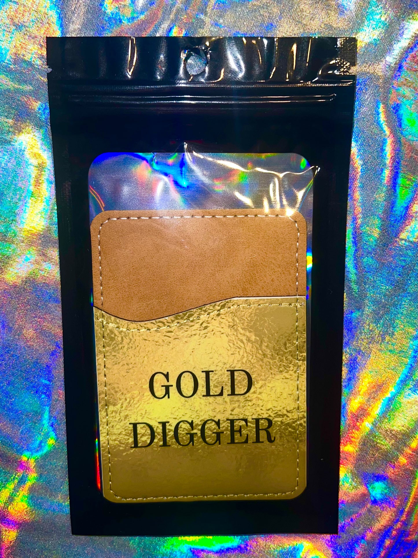 Gold Digger Phone Wallet