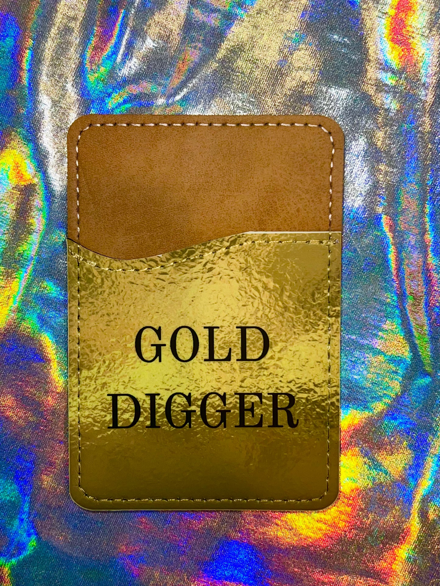 Gold Digger Phone Wallet