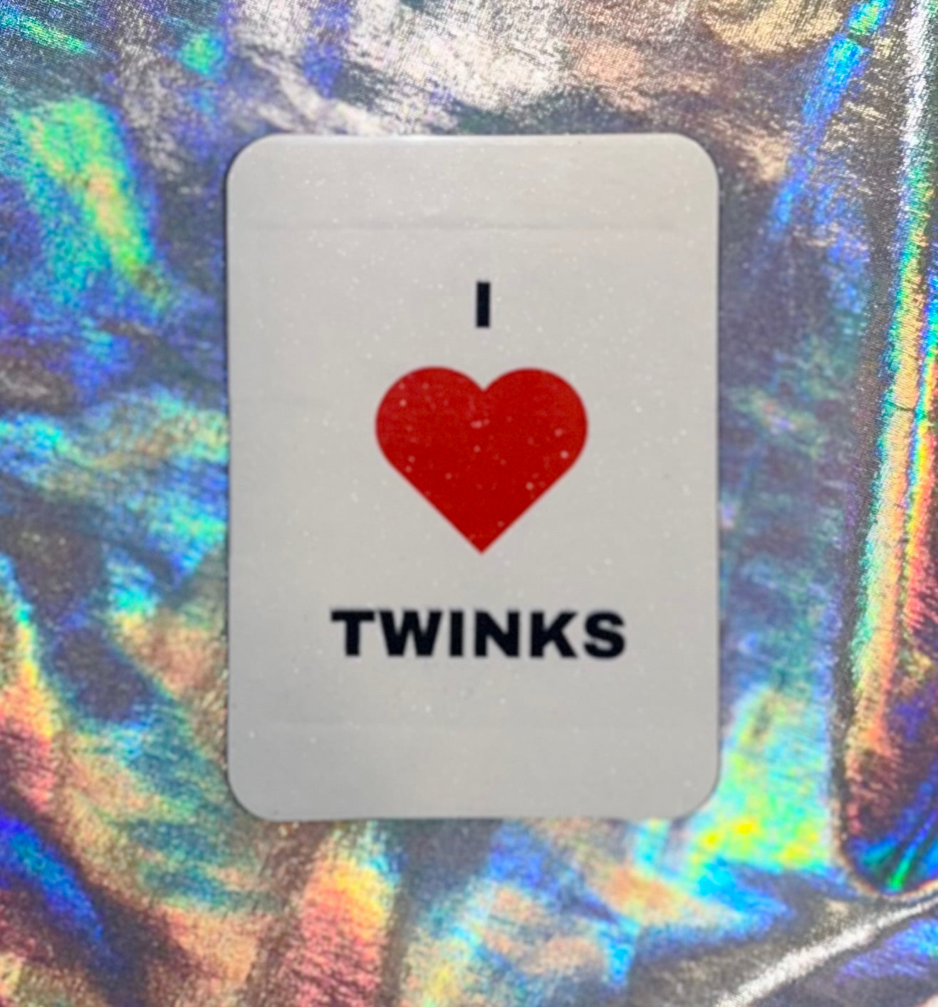 I Love Twinks Fridge Magnet