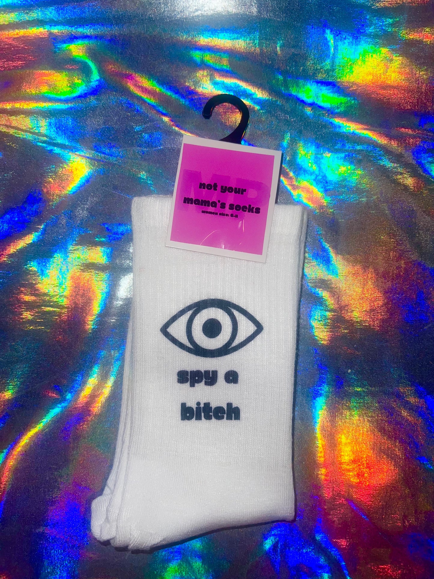 Eye Spy a Bitch Women's Socks