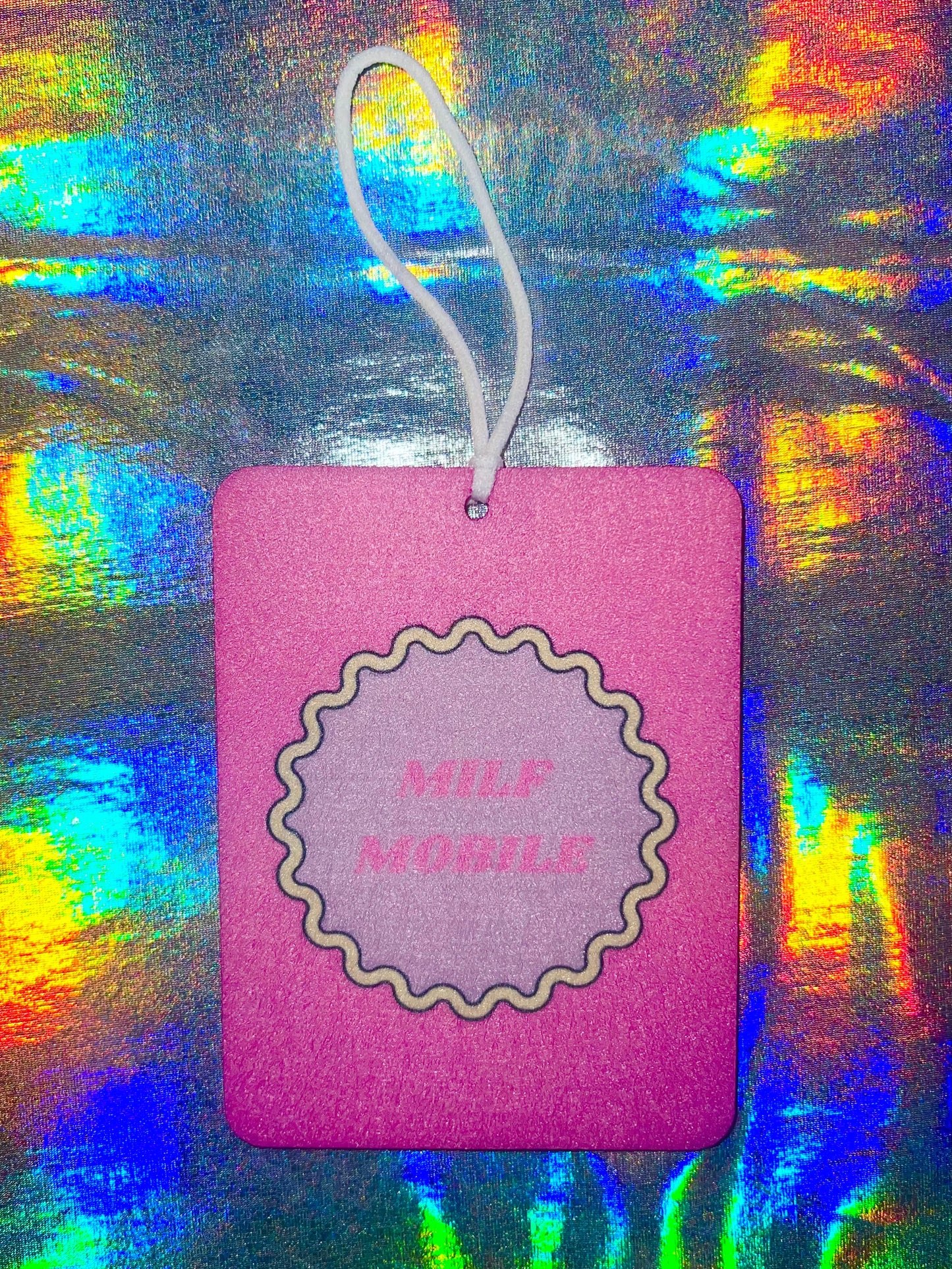 MILF Mobile Funny Car Air Freshener for Mom