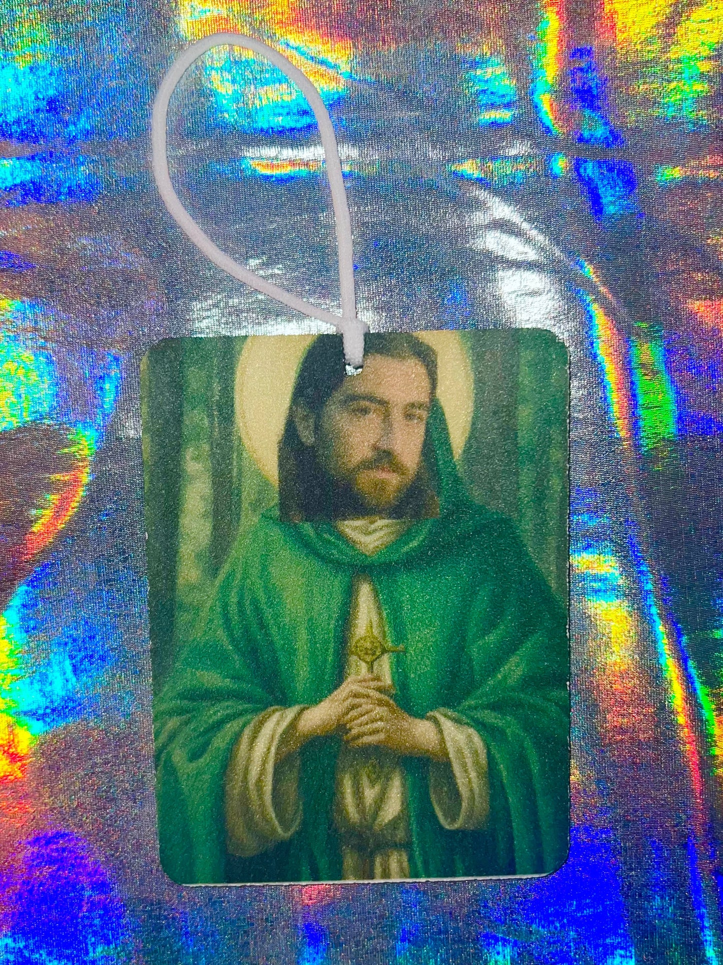 Unoffical Noah Kahan As Saint Themed Car Air Freshener
