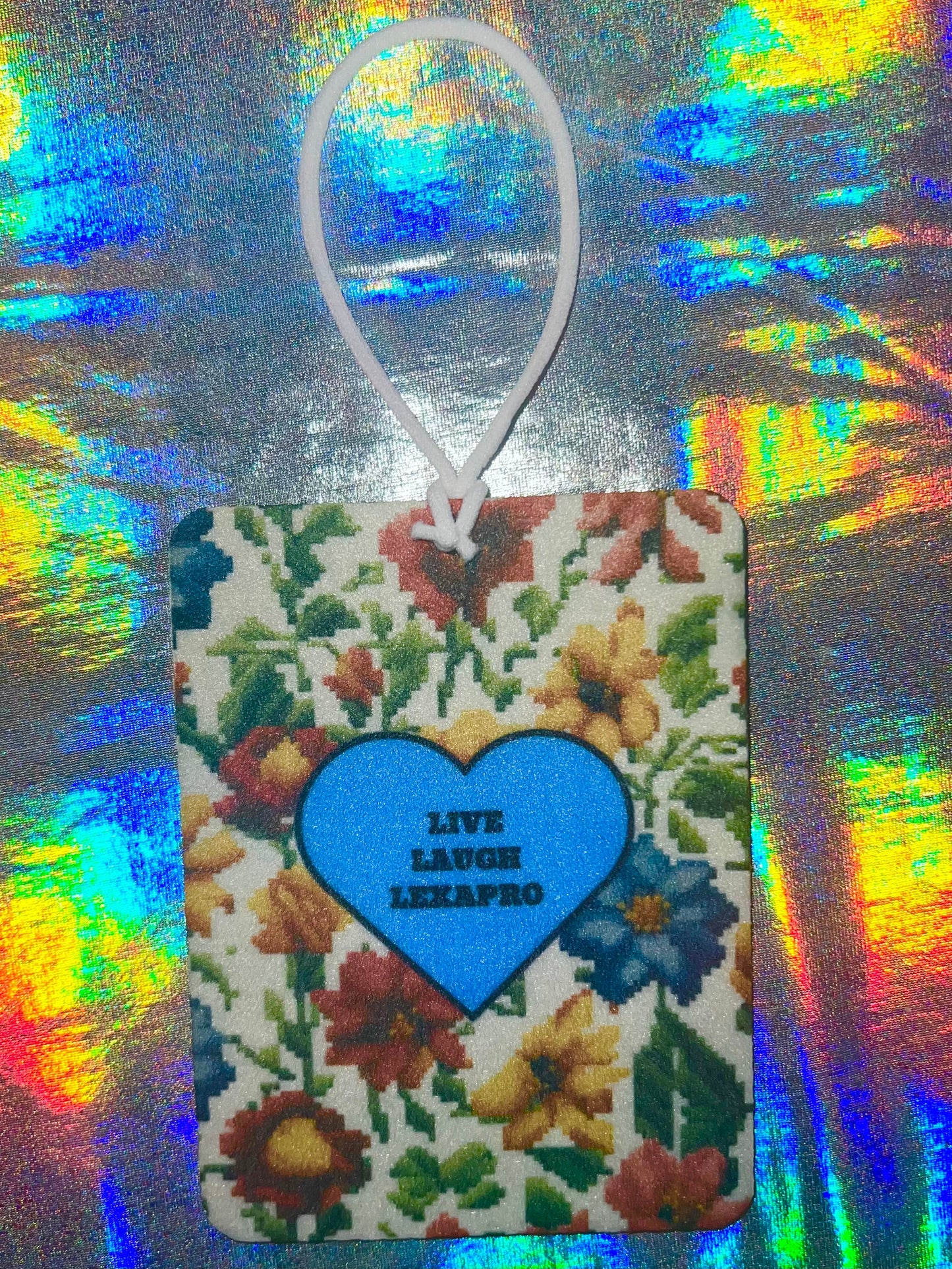 Live Laugh Lexapro Funny Car Air Freshener