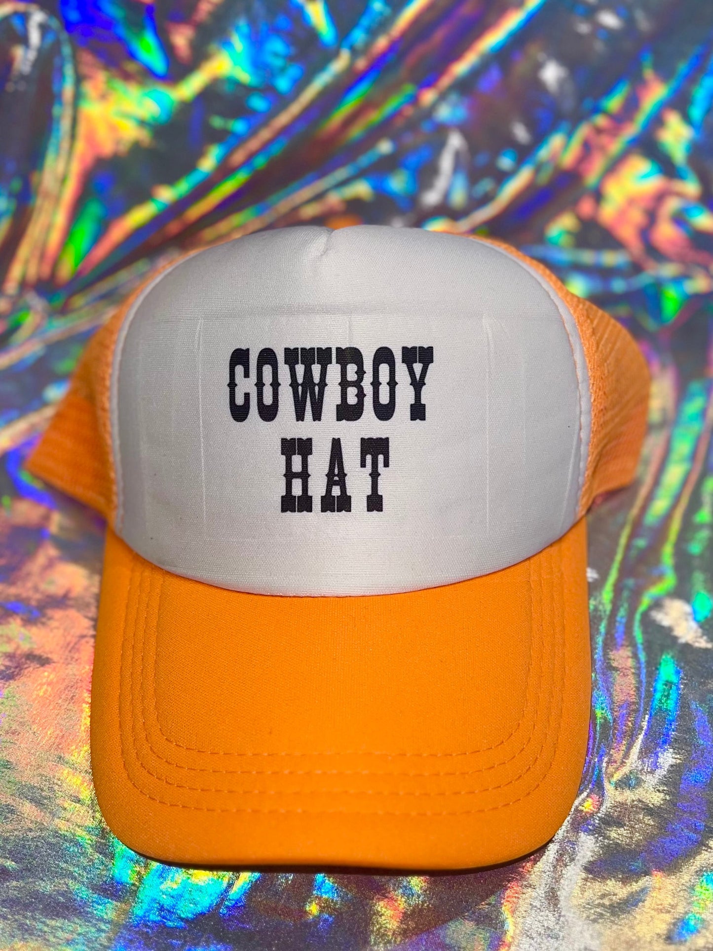 Cowboy Hat Trucker Hat