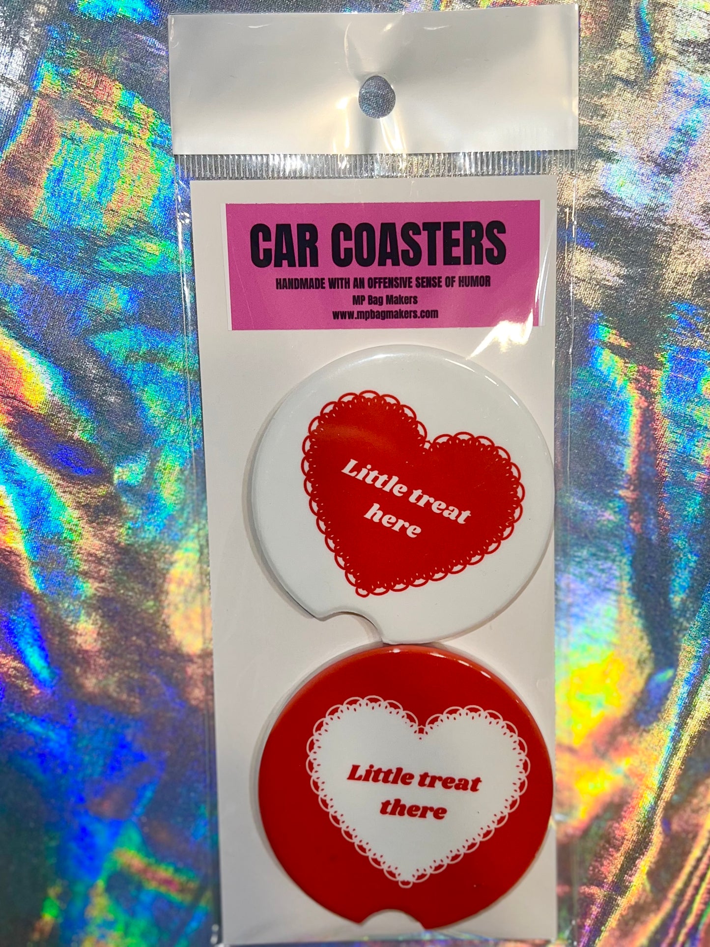Little Treat Car Coasters
