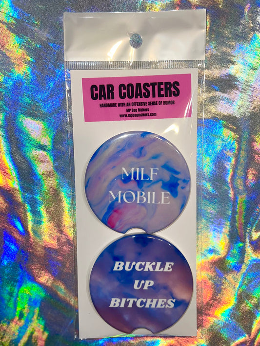 MILF Mobile Car Coasters