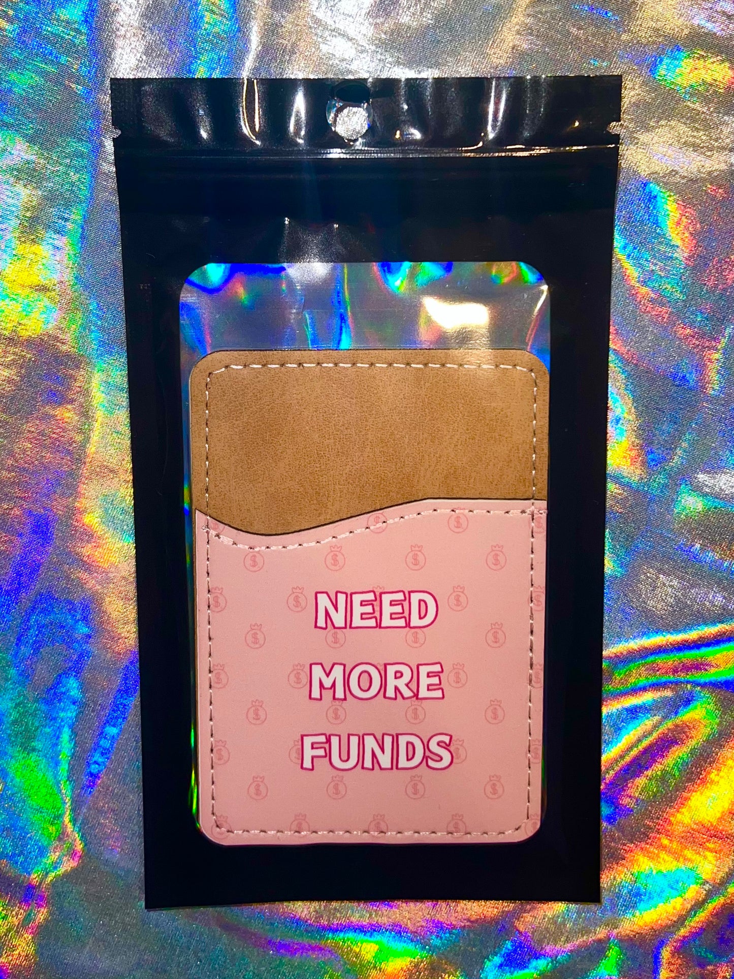 Need More Funds Phone Wallet
