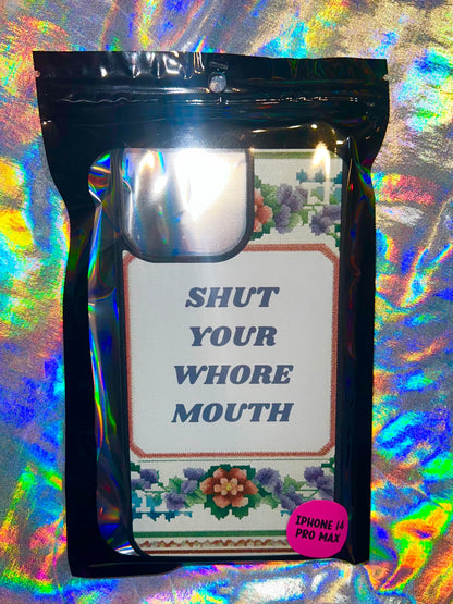 Whore Mouth Phone Case