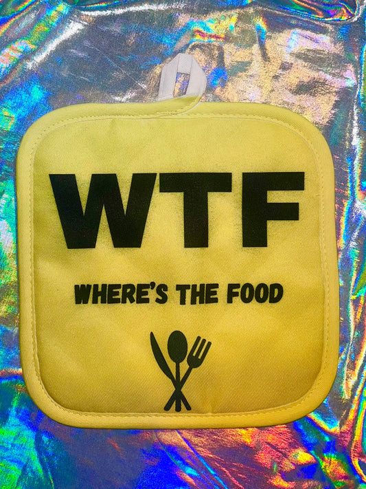 WTF Where's the Food Pot Holder