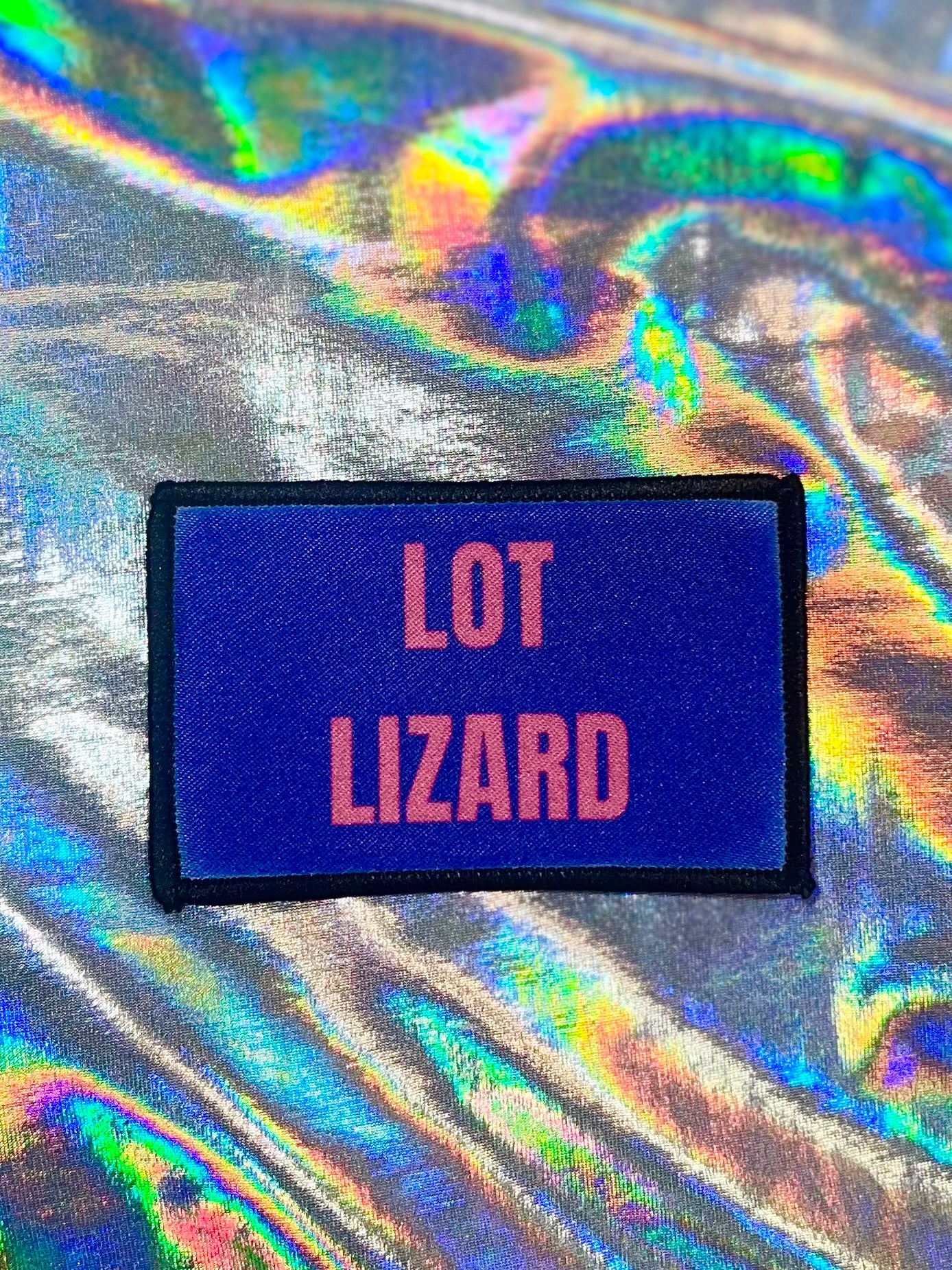 Lot Lizard Iron On Patch