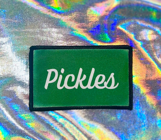 Pickle Iron On Patch