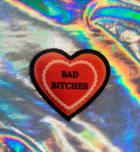 Bad Bitches Iron On Patch