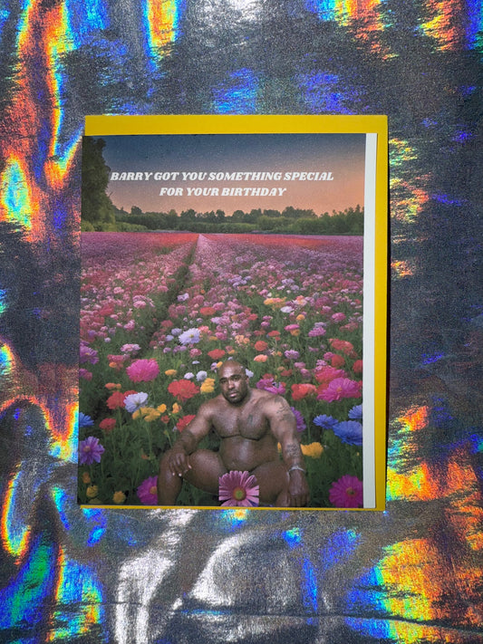 Barry Wood Special Birthday Card