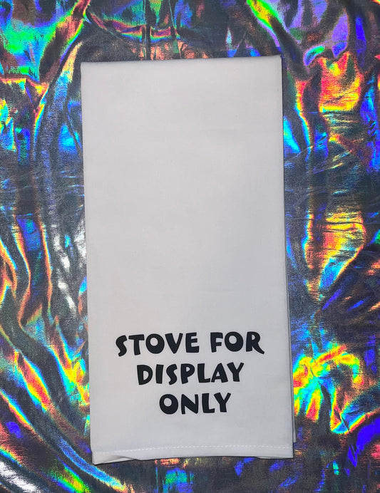 Stove for Display Dish Towel