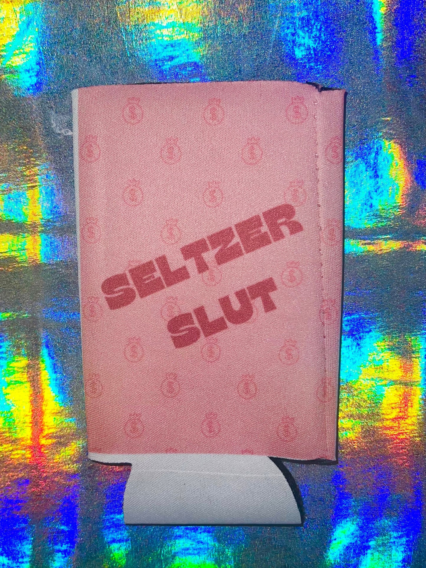 Seltzer Slut Funny Skinny Can Cooler