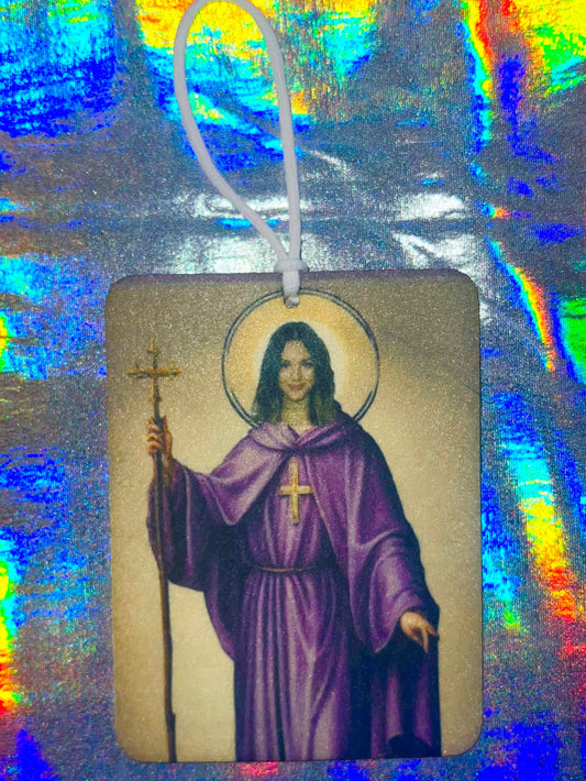 Unoffical Olivia Rodrigo As Saint Funny Car Air Freshener