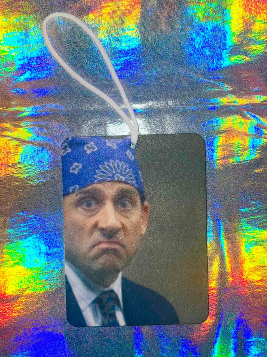 Michael Scott Office Themed Funny Car Air Freshener